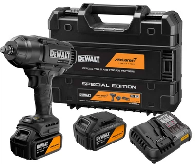 Гайковерт ударний акумуляторний безщітковий DeWalt DCF99MP2T McLaren F1 Team Special Edition (5054905333010)