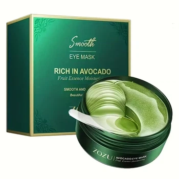 Патчи для глаз с экстрактом авокадо Zozu Smooth Eye Mask Rich In Avocado, 60 шт (6973098891185)