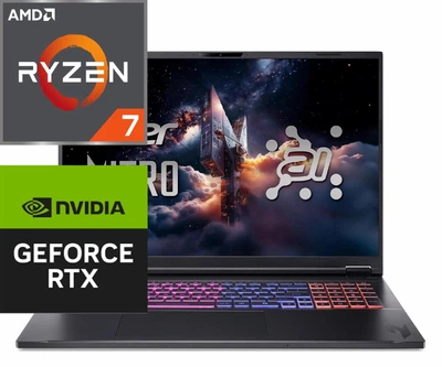 Ноутбук (2026) Acer Nitro 18 AI Ryzen AI 7-350 / 24GB / 1ТB / Win11x Licensed / RTX5060 / 18" 165Hz