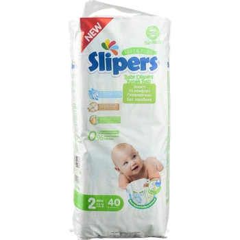 Підгузки Slipers T-202 2 Twins 40 шт. (3-6 кг) И987