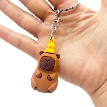 Капибара брелок для ключей capybara антистресс подвеска 2.5 см 8b0_158_2