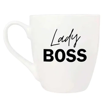 Кружка Kvarta Lady boss black 5098 500 мл біла