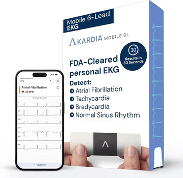 Монитор ЭКГ, медицинский, сертифицированный FDA, 6 видов изображения сердца, результаты за 30 секунд