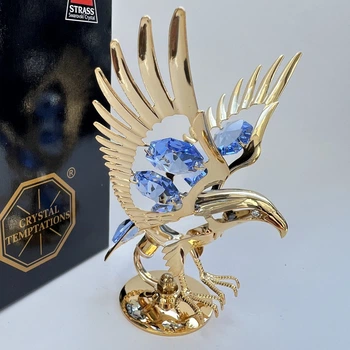 Фигурка камнями Swarovski Орел 8,5 см 160894