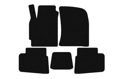 Резиновые Коврики Carsuit (Черные) для Chevrolet Evanda 2000-2006 гг