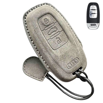 Кожаный чехол для ключа Audi (au3mfa)