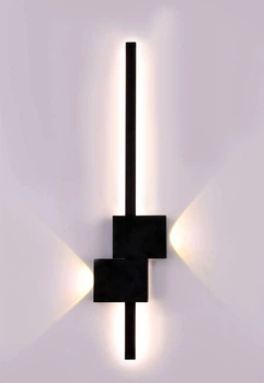 Бра настінне V K26021-800 BK, чорне, LED 38W