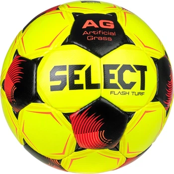 Мяч футбольный Select Flash Turf Fifa v26 желтый, красный Унисекс 5