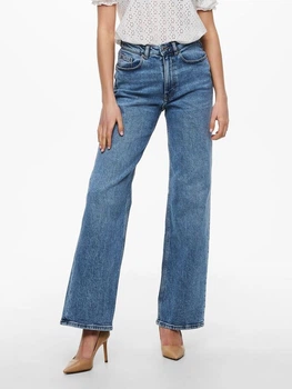 Джинсі ONLJUICY HW WIDE LEG REA365 NOOS 15234743-Medium Blue Denim-Detail:NAS365 ONLY 15234743-MEDIUM BLUE DENI 31/34