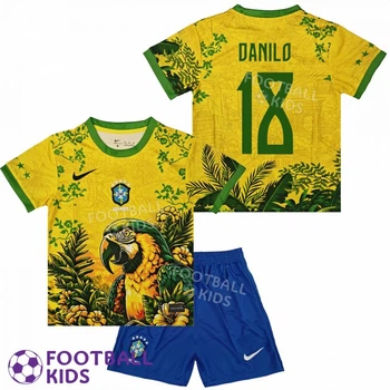 Футбольная форма для детей DANILO 18 сборной Бразилии 2026 Special Edition Brazil FIFA World Cup 145-155 см (set4751-137203-4)