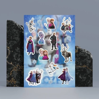 Стикерпак с прорезкой A5 без ламинации Холодное Сердце Frozen (ХС11534)
