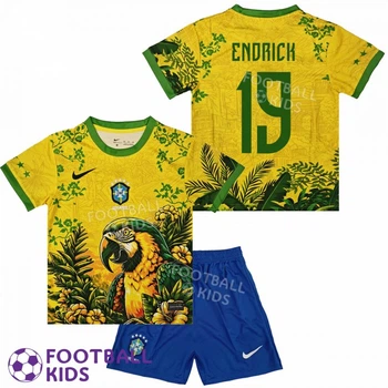 Футбольная форма для детей ENDRICK 19 сборной Бразилии 2026 Special Edition Brazil FIFA World Cup 135-145 см (set4751-137204-4)