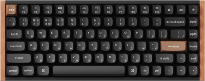 Клавіатура бездротова Keychron K2 HE Magnetic Switch Black RGB (K2H-F1-UA)