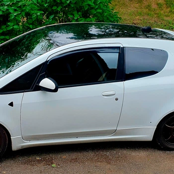 Дефлекторы окон VL-Tuning на Mitsubishi Colt (Z30) 2004-2012 3d (накладные)