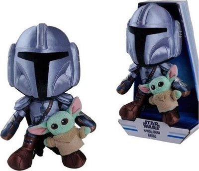 М'яка іграшка Simba Disney Mandalorian з міні-Грогу 25 см 587-0724 (5400868038439)