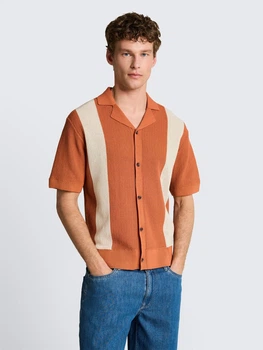 Поло кардиган Tom Tailor 1050152 S Помаранчевий