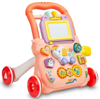 Интерактивный толкатель Toyz Зоопарк Розовый (5908310398006)