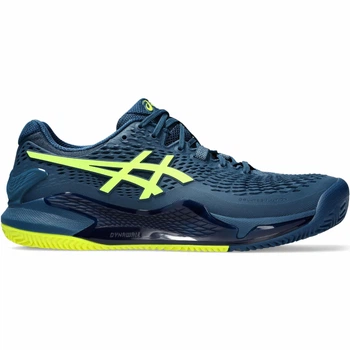 Кроссовки для тенниса Asics Gel-Resolution 9 Clay (1041A375) 42.5, MAKO BLUE/SAFETY YELLOW