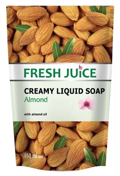 Крем-мыло Fresh Juice Almond дой-пак 460 мл (4823015913280)