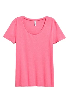Футболка жіноча Рожевий H&M XSp (0306307)
