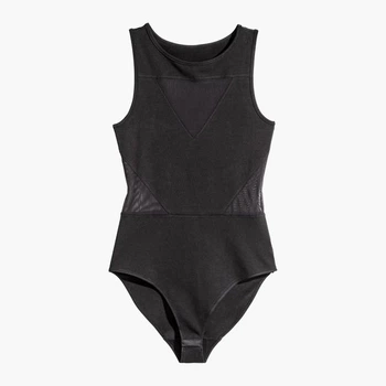 Боді жіночий чорний H&M M (0463962)