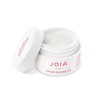 Моделирующий гель для ногтей Creamy Builder Gel 001 Crystal Clear JOIA vegan 15 мл 4820259341749