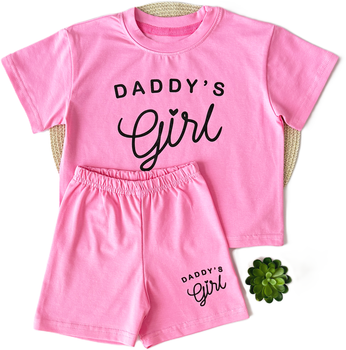 Комплект Катлен "Daddy's girl" 98 см рожевий