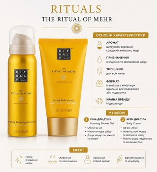 Набір Rituals The Ritual of Mehr Mini Set