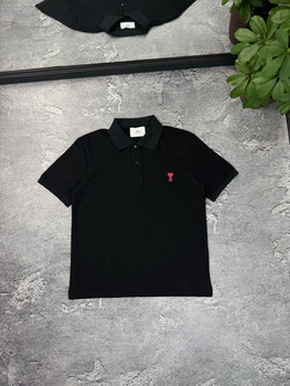 Поло AMI PARIS (small logo) M Чорний