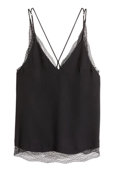 Блуза H&M чорний BXSPI955 32