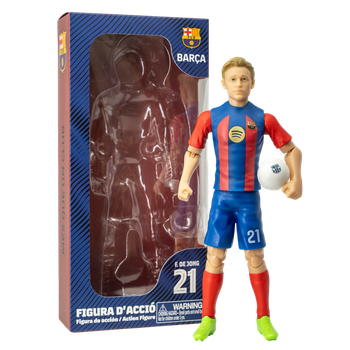 Фигурка Banbotoys Sockers 20см Барселона Френки де Йонг