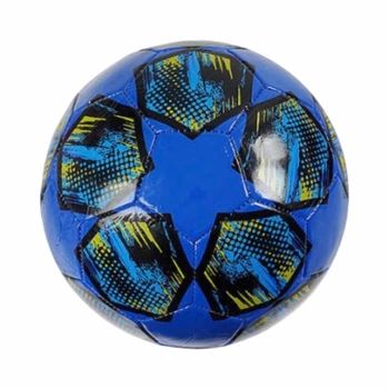 Футбольний м'яч №5 PVCЮ, 260–270 г, гумова камера, C 70157-1, синій