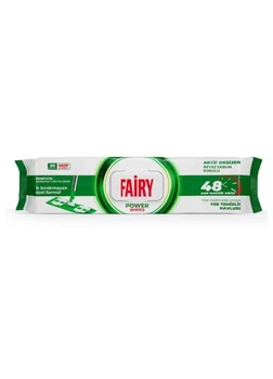 Серветки вологі для прибирання підлоги Fairy Біле Мило 50 шт