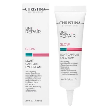 Многофункциональный крем для кожи вокруг глаз Christina Line Repair Glow Light Capture Eye Cream 30 мл