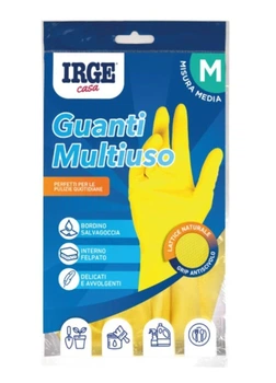 Рукавиці господарчі латексні Irge розмір M