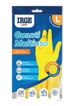 Рукавиці господарчі латексні Irge розмір L