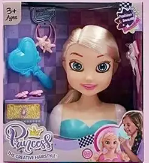 Кукла-голова Frozen (Холодное Сердце) для причесок и макияжа(2615-)