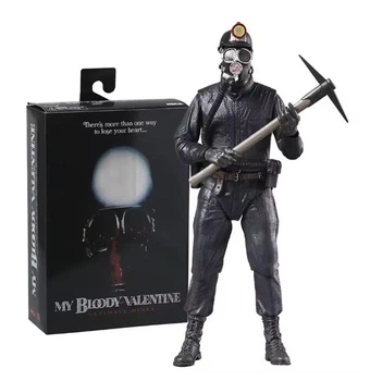 Фигурка My Bloody Valentine Ultimate Miner / Коллекционная хоррор Action Figure Шахтер Мой Кровавый Валентин 18 см / Фигурка ужасов из фильма