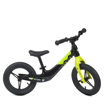Беговел CROSSER Magnesium Balance 12" с надувными колесами черный (BMB12BK)