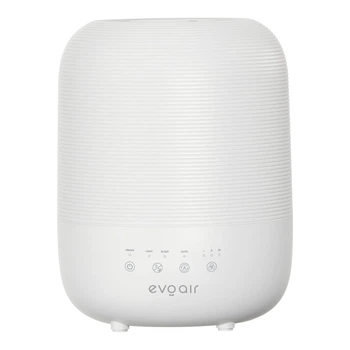 Ультразвуковий зволожувач повітря Evoair UMIVA 3000 White (3 л, 300 мл/год, Гігростат, Авторежим)