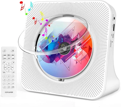 Портативный настольный CD-проигрыватель ROADOM c Bluetooth