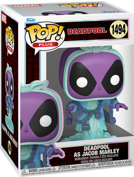 Фигурка Дедпул в роли Джейкоба Марли — Funko Pop! MARVEL: DEADPOOL AS JACOB MARLEY #1494