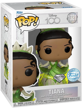 Фигурка Принцесса Тиана (Алмазная серия, Юбилей Disney 100) — Funko Pop! DISNEY 100: TIANA (DIAMOND EDITION) #1321