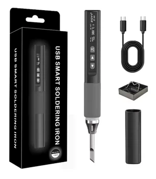 Паяльник ZOYI ZT-N1 96W USB Type-C PD/QC з OLED дисплеєм — портативний смарт паяльник з регулюванням температури 100-450°C
