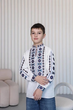 Вишиванка для бавовняна Галичянка Добра льон льон молочний 122