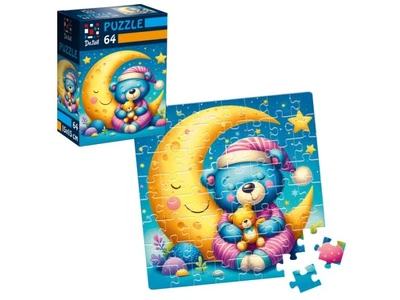 Пазл Сонный медвежонок, Vladi Toys, 64 эл., DT1234-05