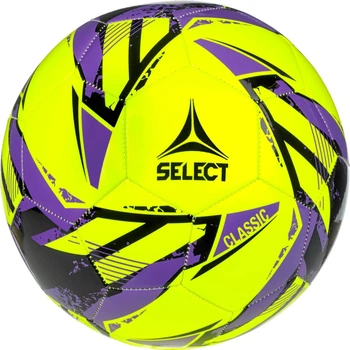 М'яч футбольний Select Classic v26 Жовтий, Фіолетовий 4 (099380-003 4)