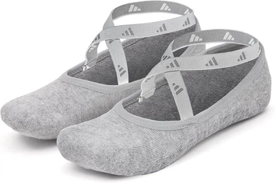 Шкарпетки для йоги Adidas Yoga Socks Сірий (S/M) 34-39 (ADYG-30201GR)