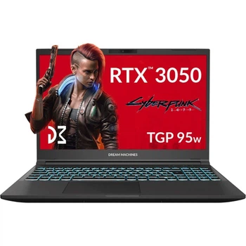 Ноутбук Dream Machines 15.6 RG3050-15UA71 FHD 144Hz/Intel i5-13420H/16GB/1TB/RTX 3050/DOS/Black (RG3050-15UA71)