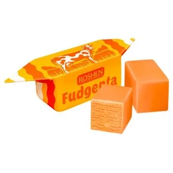 Цукерки ірис Roshen Fudgenta 500 г ( Фуджента )